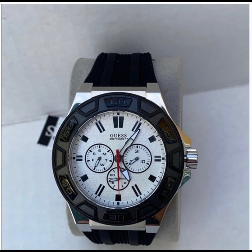 Guess Chronograph Force Multi-Functions Dial Black - image 1